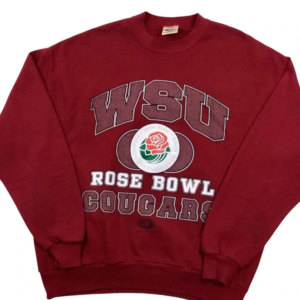 Vintage Washington State Cougars Rose Bowl crewneck